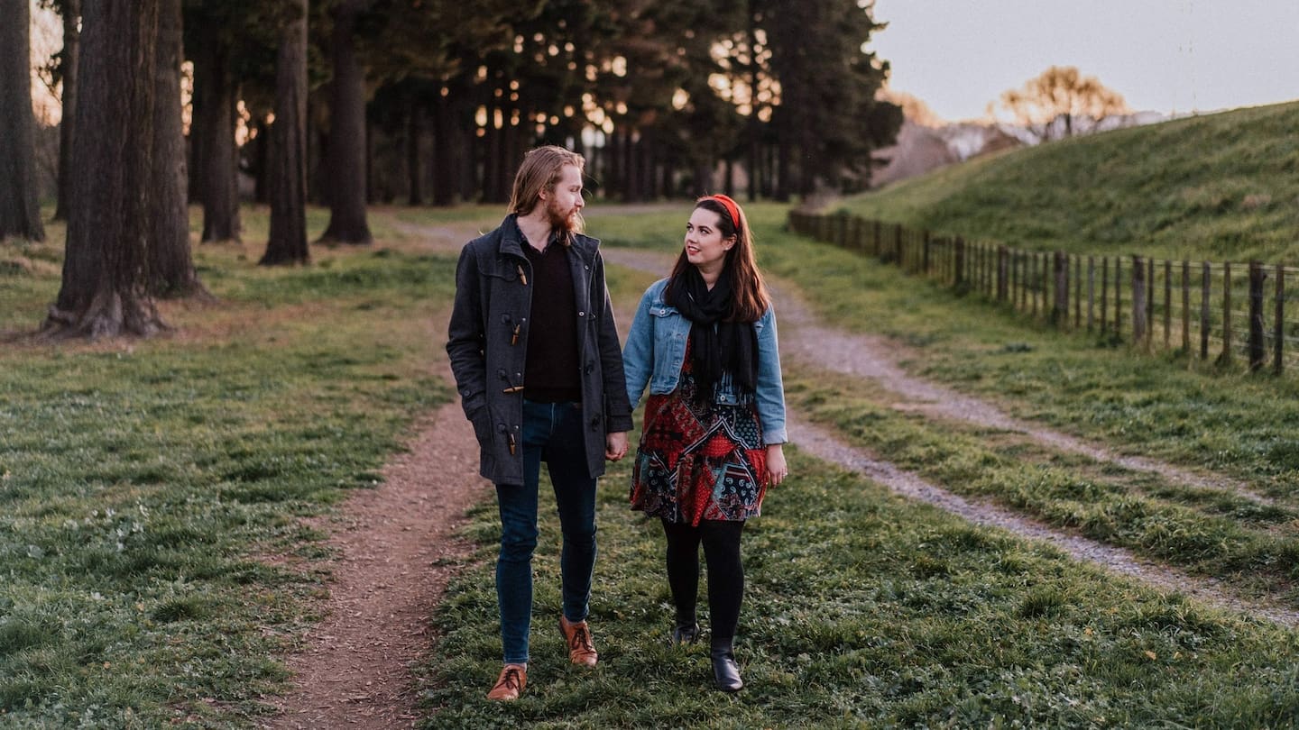 Cody McRae and Chelsea Sheehan-Gaiger are Cathy Hiatt and Jamie Wellerstein in the Jason Robert-Brown musical, The Last Five Years.